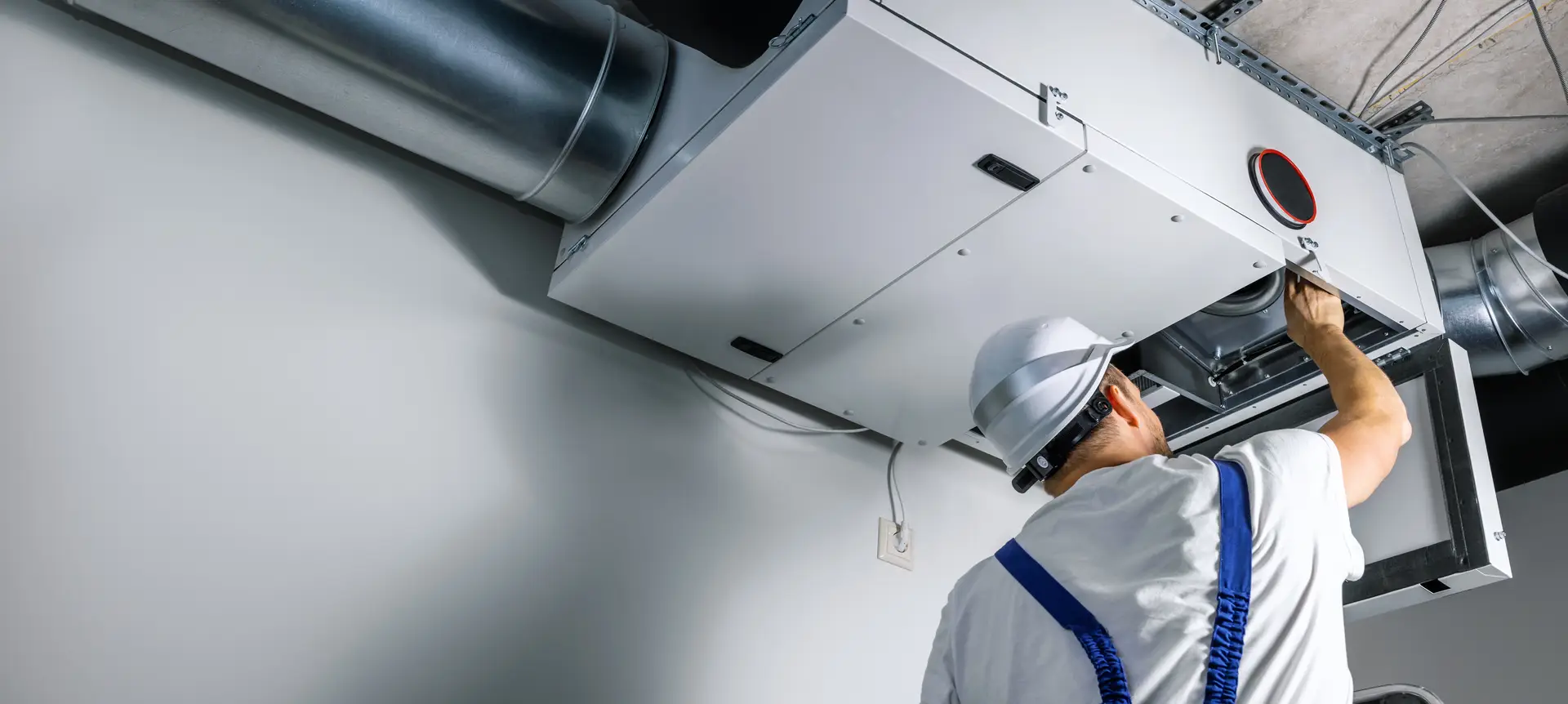 Service ventilationsaggregat Hallstahammar